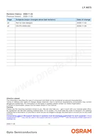 LY A675-S1U2-26-0-30-R33-Z Datasheet Pagina 14