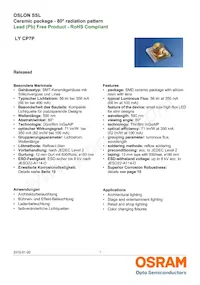 LY CP7P-JRJT-36-0-350-R18 Datasheet Cover