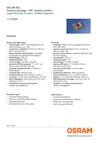 LY CPDP-JRJT-36-0-350-R18 Datasheet Cover