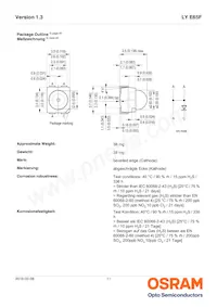 LY E65F-CBDA-46-1-50-R33-Z Datasheet Page 11