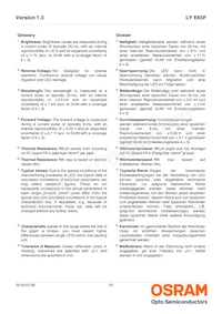 LY E65F-CBDA-46-1-50-R33-Z Datasheet Pagina 20