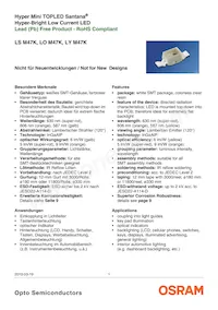 LY M47K-J1K2-26-Z Datasheet Cover