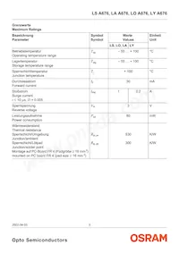 LY M676-Q2S1-26 Datasheet Page 3