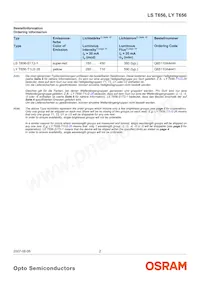 LY T656-T1U2-26-Z Datasheet Page 2