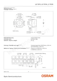 LY T67K-K2M1-26 Datasheet Pagina 9