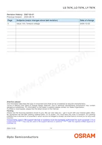 LY T67K-K2M1-26 Datasheet Pagina 14