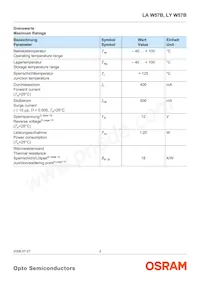 LY W57B-FYGY-26-Z Datasheet Page 3