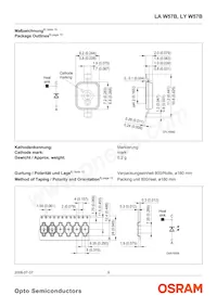 LY W57B-FYGY-26-Z Datasheet Pagina 9