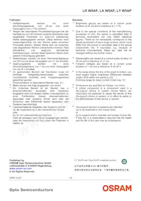 LY W5AP-KYLZ-36-Z Datasheet Page 15