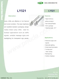 LY521數據表 頁面 3
