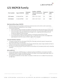 LZ1-00A100-0000 Datasheet Page 13