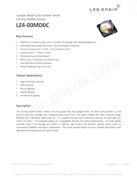 LZ4-00MD0C-0000 Datasheet Cover