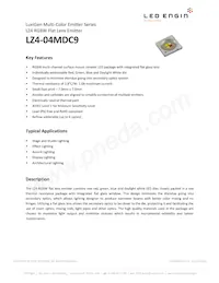 LZ4-04MDC9-0000 Datasheet Cover