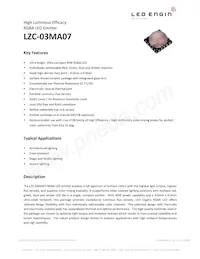 LZC-03MA07-0000 Datasheet Copertura