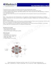 MTG7-001I-XQD00-NW-BEE5 Datasheet Pagina 2