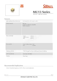 MU13-9102 Datasheet Copertura