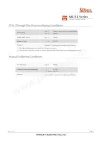 MU13-9102 Datasheet Pagina 8