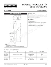 MV5025A Datasheet Cover