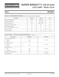 MV8B01 Datasheet Page 2