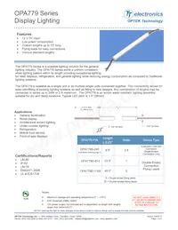 OPA779D-61023.5 데이터 시트 표지