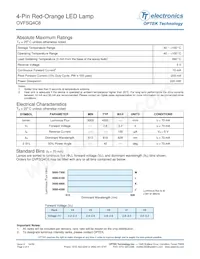 OVFSQ4C8 Datasheet Page 2