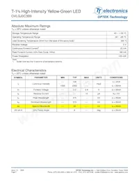 OVLGJ0C3B9 Datasheet Page 2