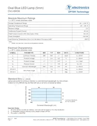 OVLHBKD8 Datasheet Page 2