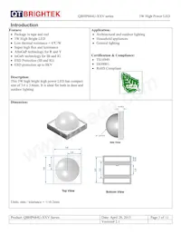 QBHP684U-YV Datasheet Pagina 3