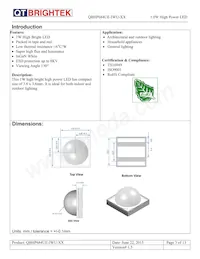 QBHP684UE-IWU-WW Datasheet Page 3