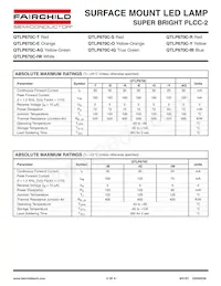 QTLP670CYTR Datasheet Pagina 2
