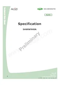 SAW09H0A-V3W3-DA Datasheet Copertura