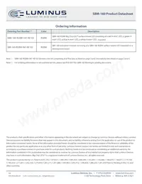 SBM-160-RGBW-H41-RG102 Datasheet Page 14