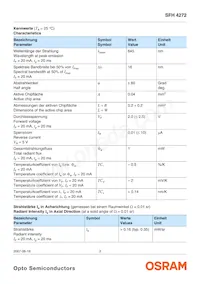 SFH 4272-Z Datasheet Pagina 3