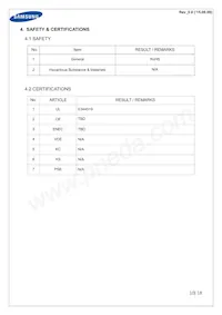 SL-B8T7NK0L2WW Datasheet Page 10