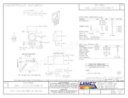 SML-LX1610RGBW/A Datasheet Cover