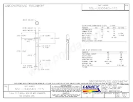 SSL-LX3064ID-115 Datasheet Cover