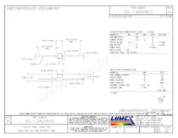 SSL-LXA228HD Datasheet Cover