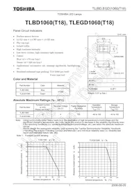 TLBD1060(T18) Datasheet Cover