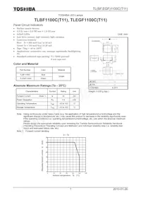 TLBF1100C(T11(O Datasheet Cover