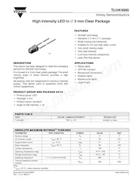 TLHK4900數據表 封面