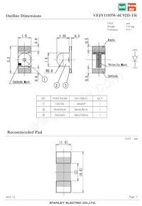 VFJY1105W-4C92D-TR Datasheet Page 2