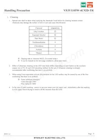 VFJY1105W-4C92D-TR Datasheet Page 9