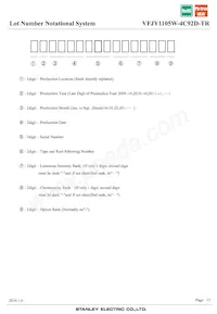 VFJY1105W-4C92D-TR Datasheet Pagina 15