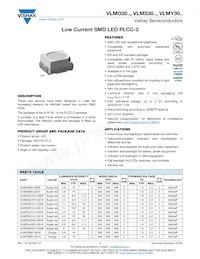 VLMY3001-GS18 Datasheet Copertura