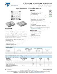 VLPC0303A1 Datasheet Cover