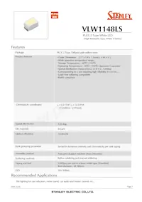 VLW1148LS-TR Datasheet Cover