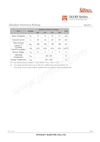 VRBG5614S Datasheet Page 3