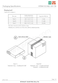 VTEW1151ASE-30Y-TR 데이터 시트 페이지 16