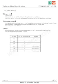 VTEW1151ASE-30Y-TR 데이터 시트 페이지 19