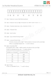 VTEW1151ASE-30Y-TR 데이터 시트 페이지 21